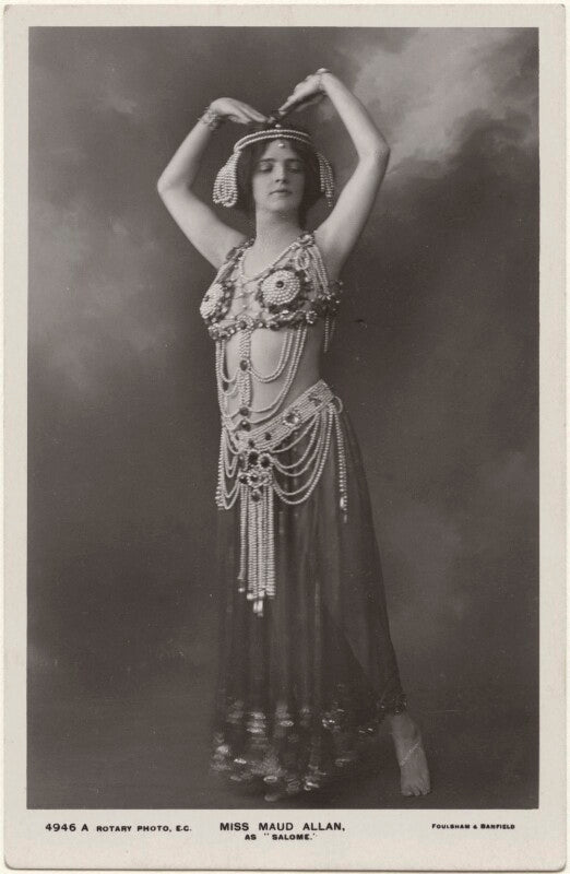 Maud allan as 'salome' npg x198331
