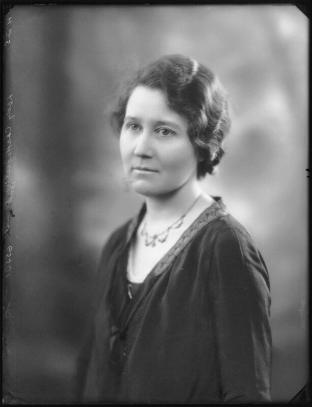 Lady gladys mary chatterjee (née broughton) npg x123286