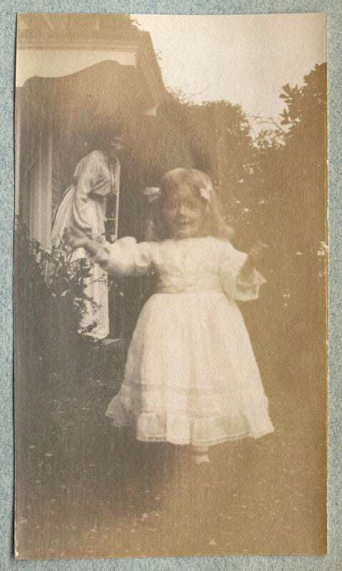 Lady ottoline morrell; julian vinogradoff (née morrell) npg ax140089