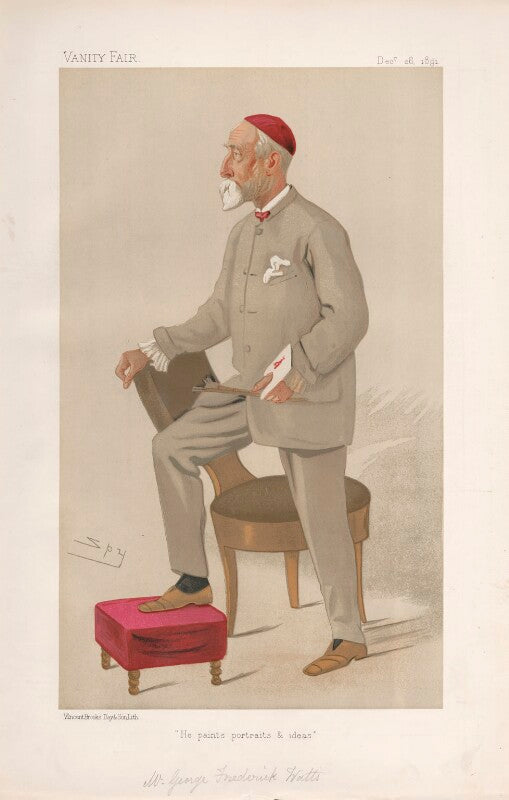 George frederic watts ('men of the day. no. 526.') npg d44574