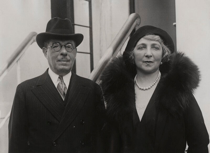 Joseph joel duveen, baron duveen; elsie (née salomon), lady duveen npg x194080