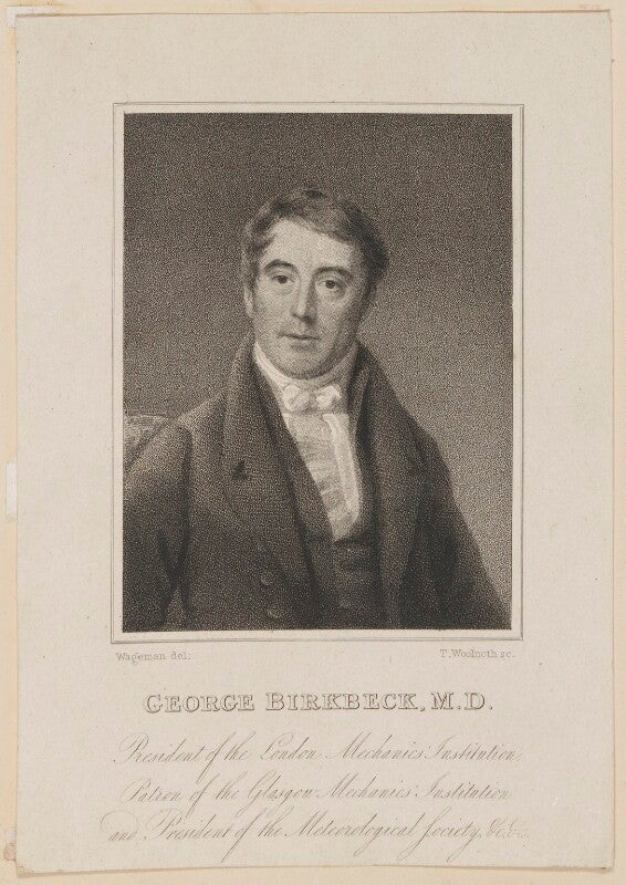 George birkbeck npg d42519