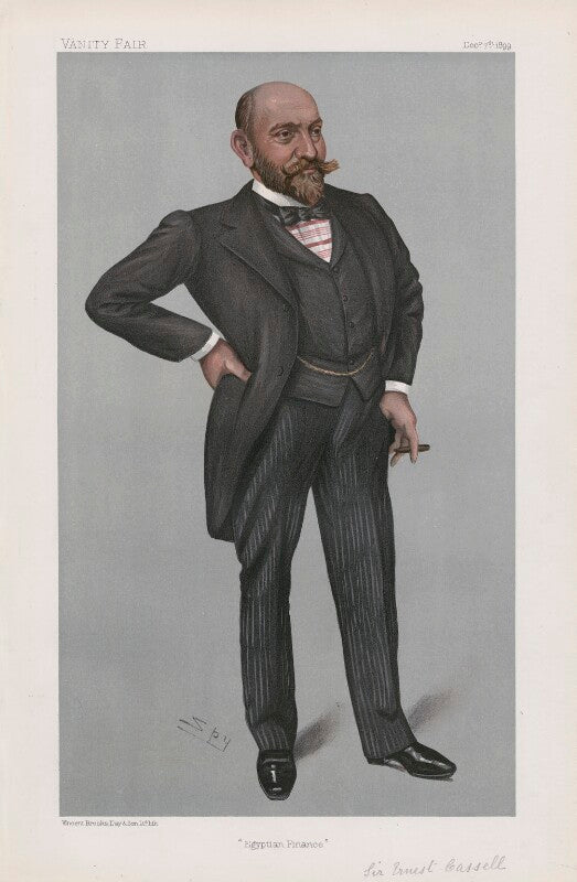Sir ernest joseph cassel ('men of the day. no. 767.') npg d44990