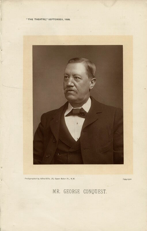 George augustus conquest (né oliver) npg x6359