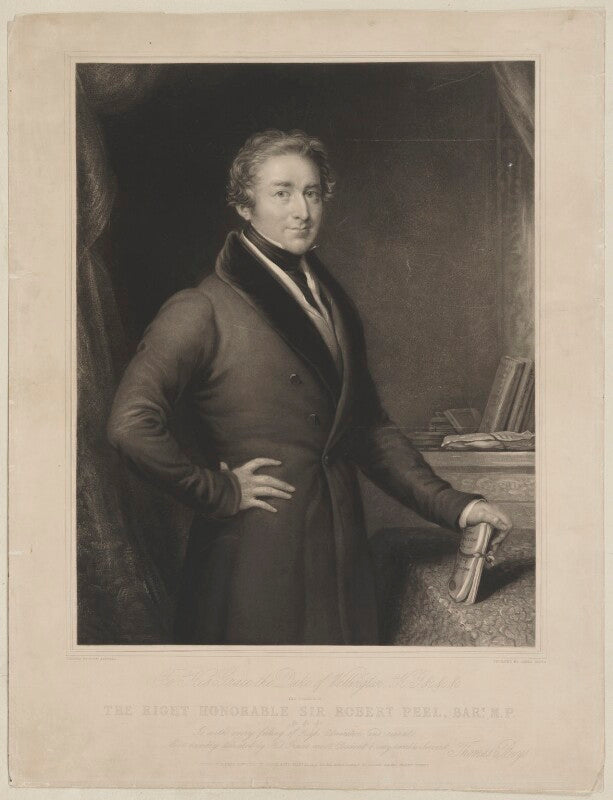 Sir robert peel, 2nd bt npg d39596