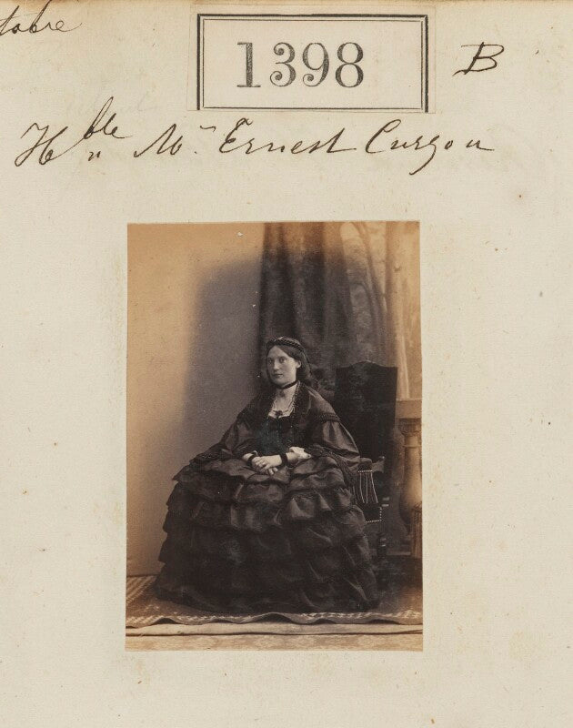 Augusta latham curzon (née halifax) npg ax50799
