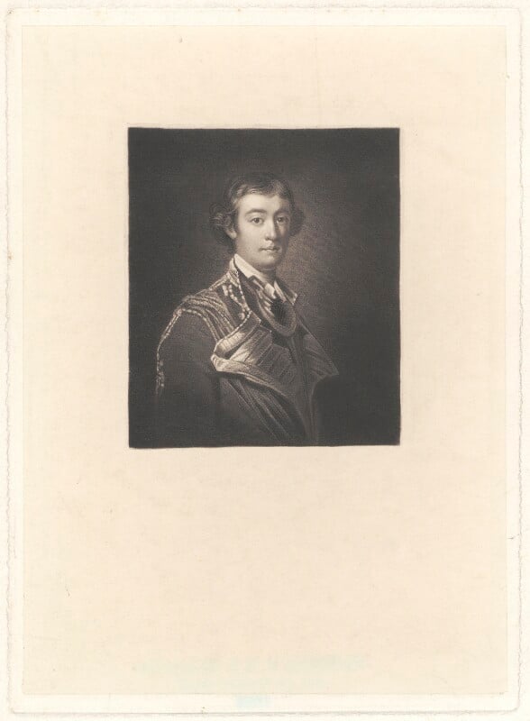 John west, 2nd earl de la warr npg d1633