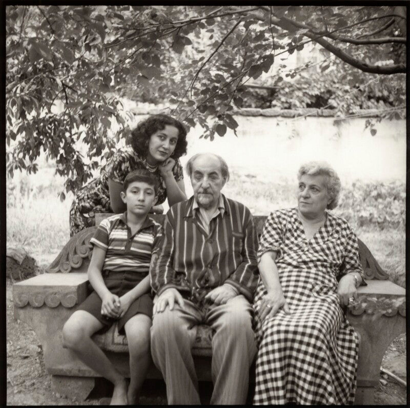 Bella isahakyan; avetik isahakyan; avetik sahak isahakyan; sophie isahakyan npg x135166