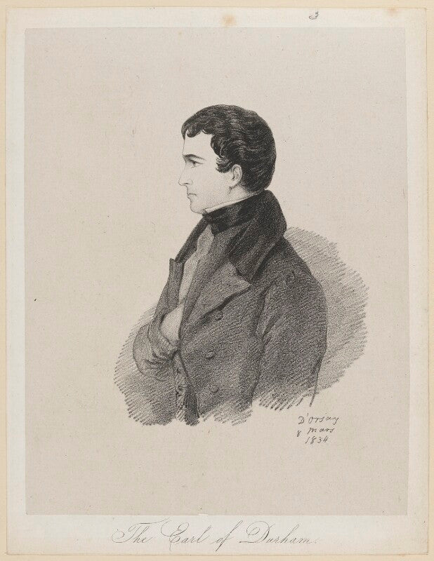 John george lambton, 1st earl of durham npg d46215