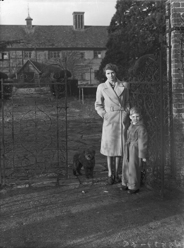 Timothy gwynne barker; hon. olwen gwynne barker (née philipps) npg x72879