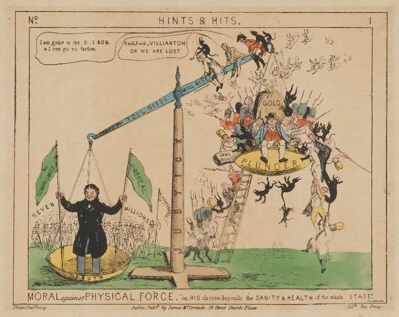 Moral against physical force npg d46376