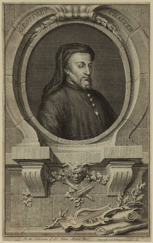 Geoffrey chaucer npg d24074