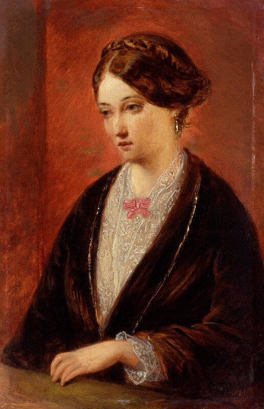 Unknown woman, formerly known as florence nightingale npg 1578