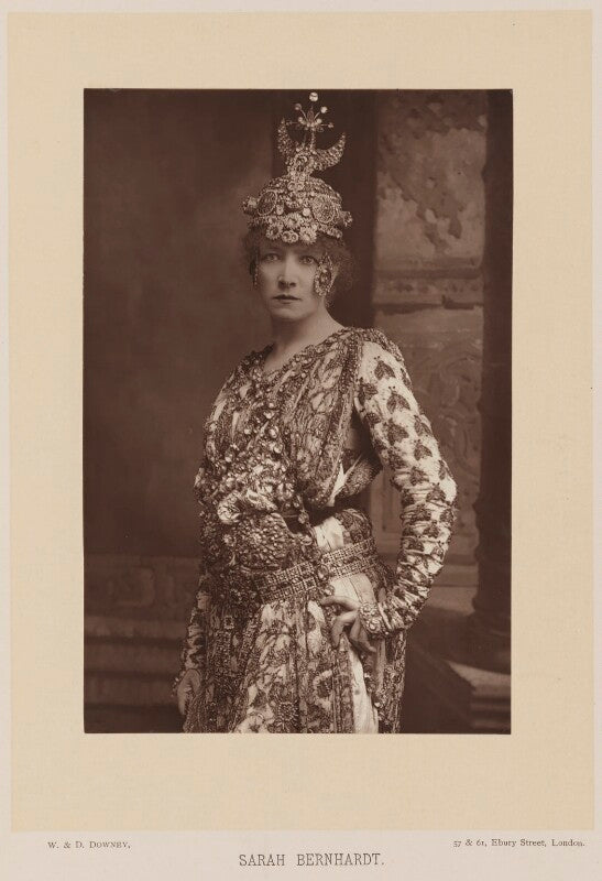 Sarah bernhardt as théodora in sardou's play 'théodora' npg ax14721