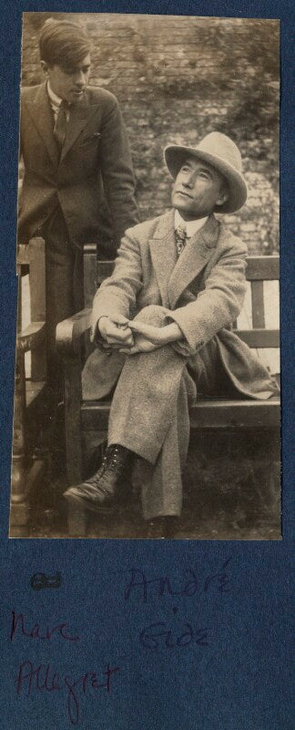 Marc allégret; andré gide npg ax140867
