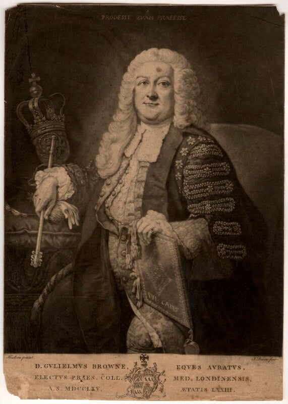 Sir william browne npg d845