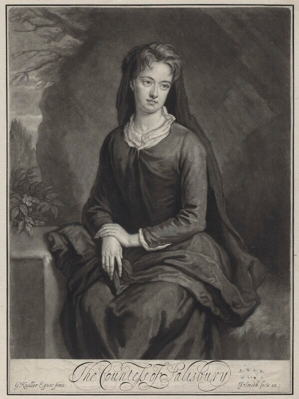 Frances cecil (née bennett), countess of salisbury npg d31324