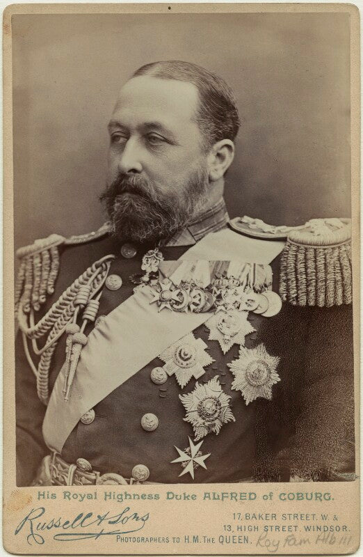 Prince alfred, duke of edinburgh and saxe coburg and gotha npg ax5555