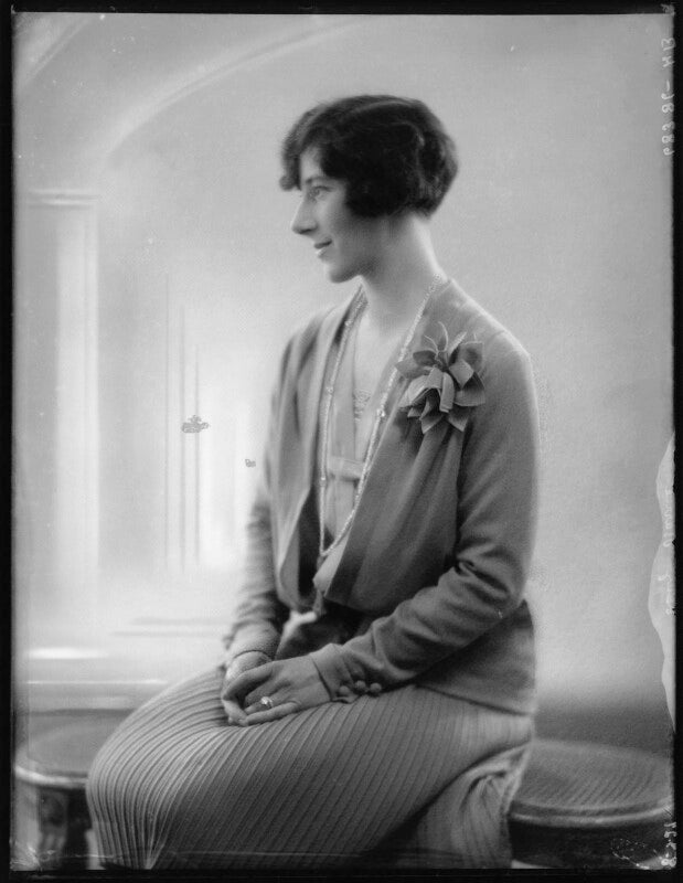 Ethel (née broom), lady barrie npg x123833