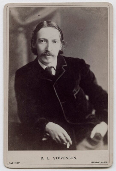 Robert Louis Stevenson Portrait Print – National Portrait Gallery Shop