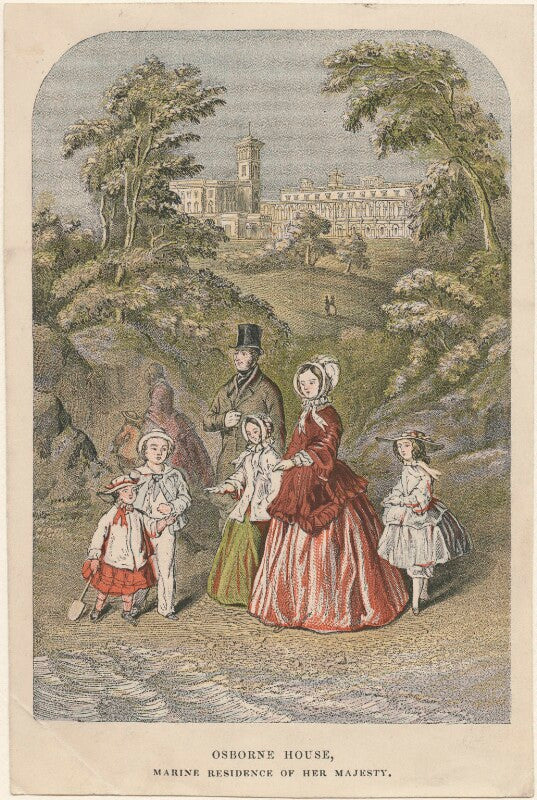 'osborne house' (prince alfred, duke of edinburgh and saxe coburg and gotha; king edward vii; prince albert of saxe coburg gotha; victoria, empress of germany and queen of prussia; queen victoria; princess alice, grand duchess of hesse) npg d48650
