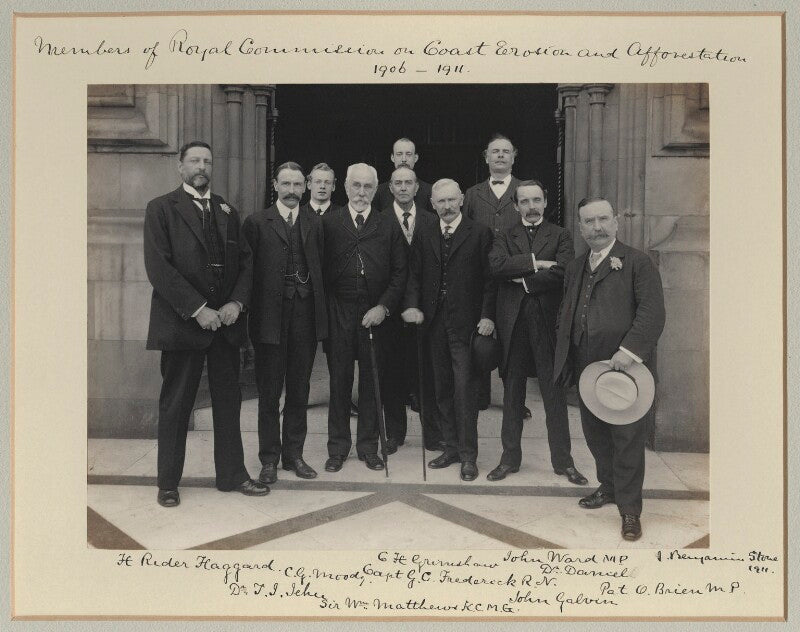 'members of the royal commission on coast erosion and afforestation, 1906 1911' npg x128582