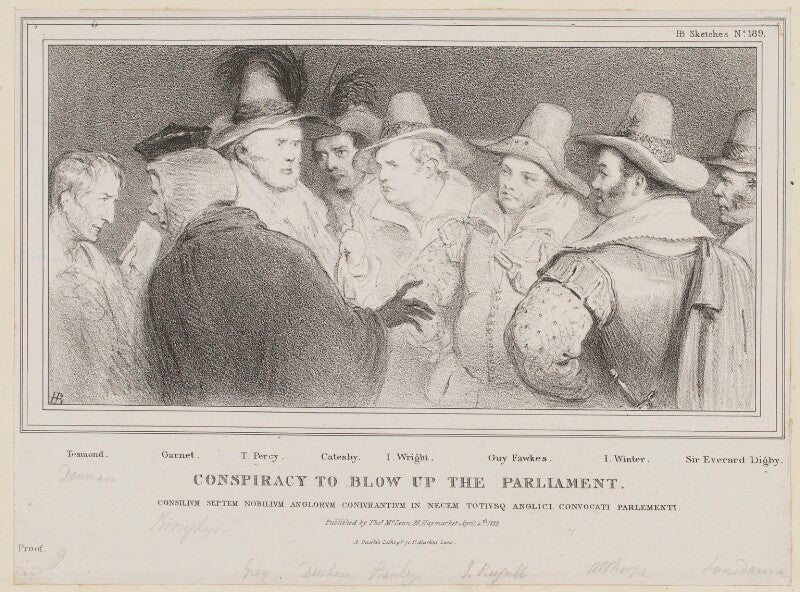 Conspiracy to blow up the parliament npg d41124