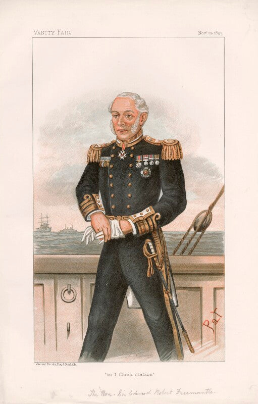 Sir edmund robert fremantle ('men of the day. no. 605.') npg d44727