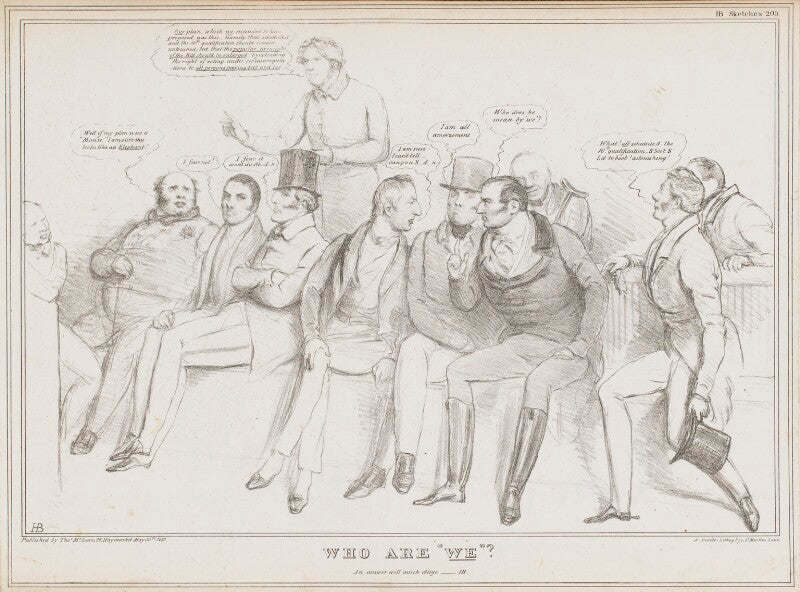 Who are "we"? npg d41138