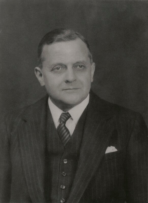 Sir reginald powell croom johnson npg x168628