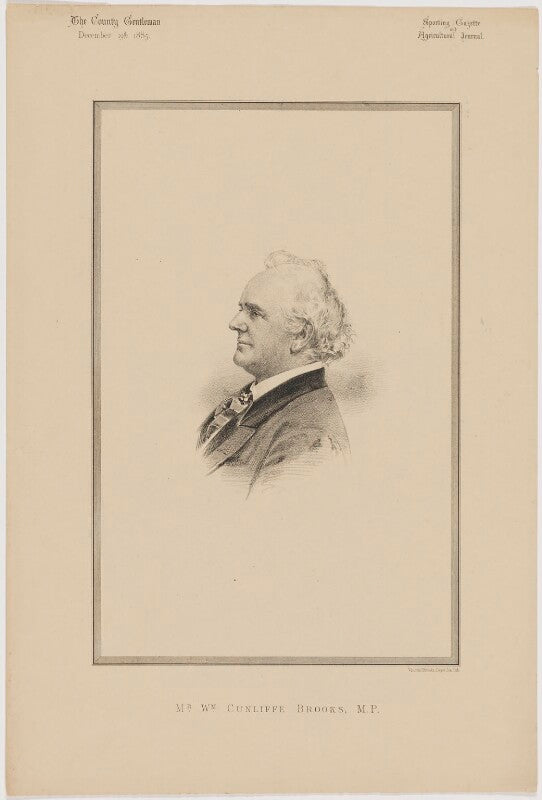 Sir william cunliffe brooks, 1st bt npg d46162