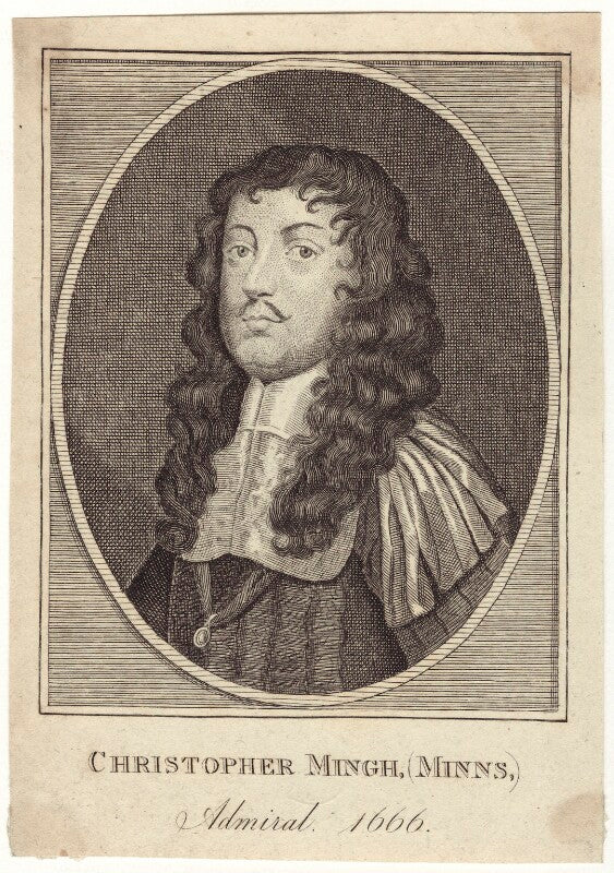 Sir christopher myngs npg d29943