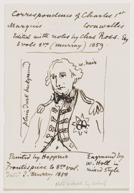 Charles cornwallis, 1st marquess cornwallis npg d16797