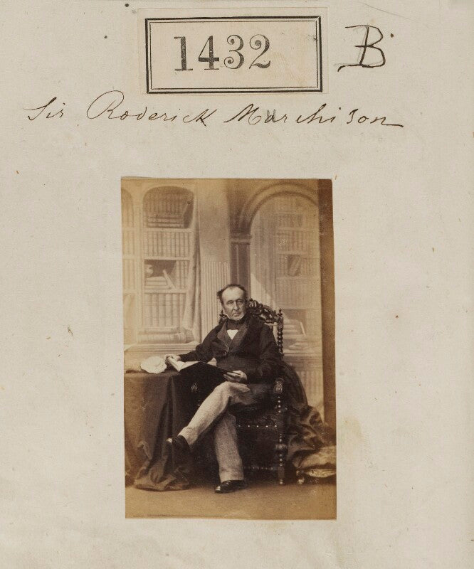 Sir roderick impey murchison, 1st bt npg ax50833