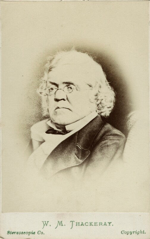 William makepeace thackeray npg ax18323