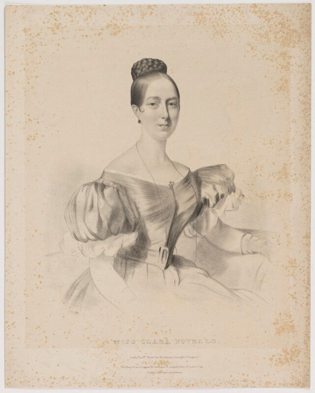 Clara novello npg d39333