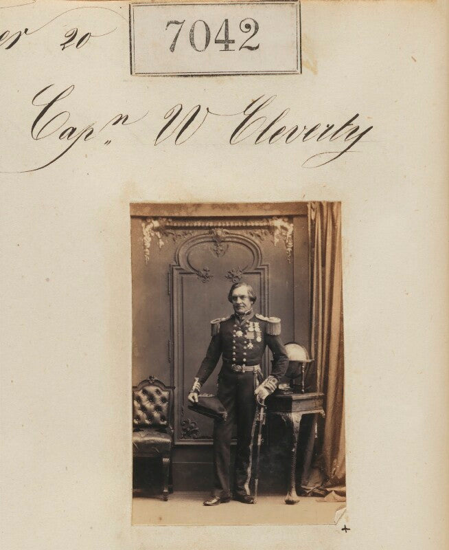 Captain w. cleverty npg ax56958