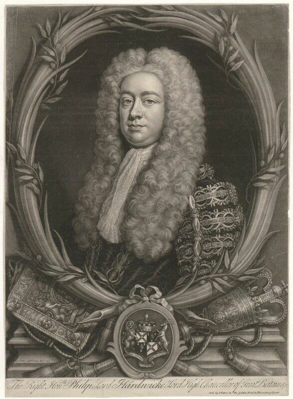 Philip yorke, 1st earl of hardwicke npg d35414