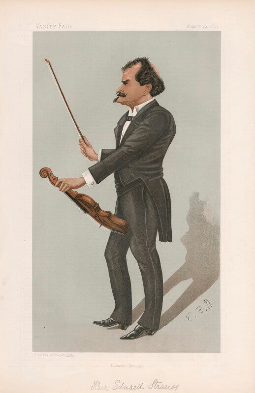 Eduard strauss ('men of the day. no. 629.') npg d44766