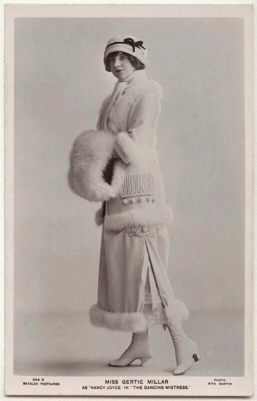 Gertie millar as nancy joyce in 'the dancing mistress' npg x131564
