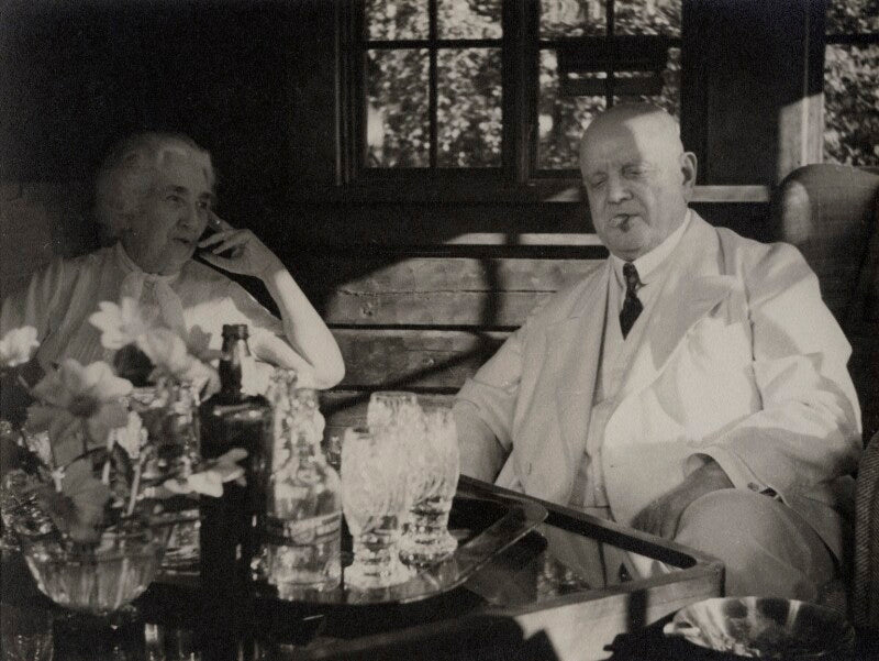 Jean sibelius; aino sibelius (née järnefelt) npg x3791