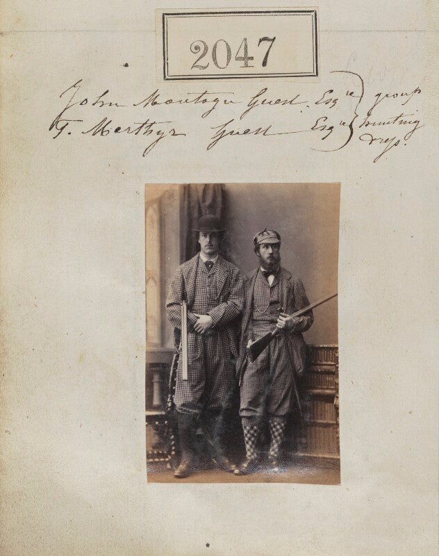 Montague john guest; thomas merthyr guest npg ax51436