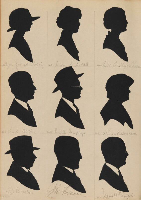 Tourists on the west pier, brighton (includes margaret shyring?; miss l. riddle; miss e. skepelhorn; frank dillon) npg d46497