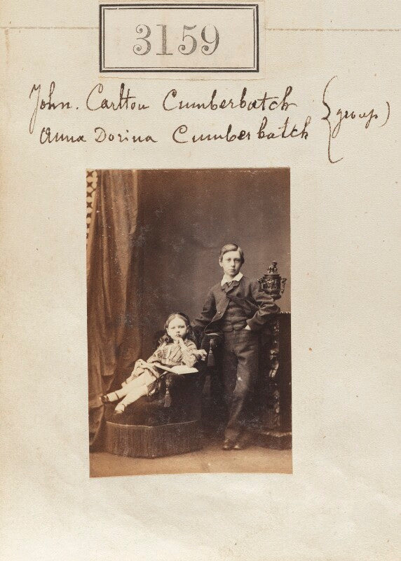 Carlton john cumberbatch; anna dorina cumberbatch npg ax52559