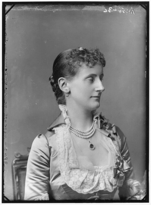 Maud evelyn (née hamilton), marchioness of lansdowne npg x96087