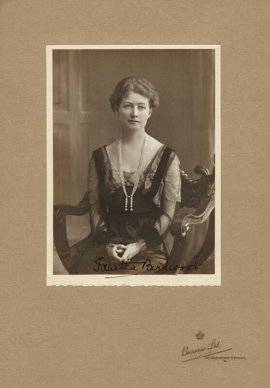 Janetta hope gonville (née bromhead), lady birdwood npg x127499