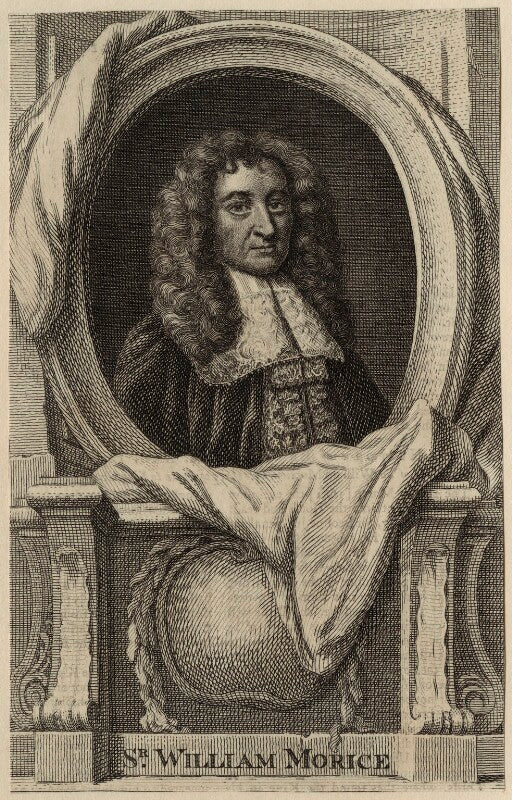 Sir william morice npg d29805