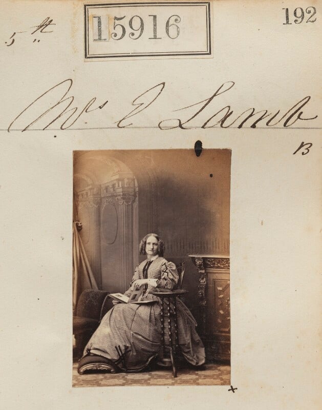 Mrs e. lamb npg ax63846