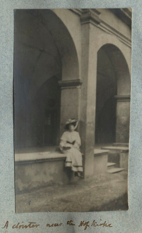 Lady ottoline morrell ('a cloister near the hofkirche') npg ax140009