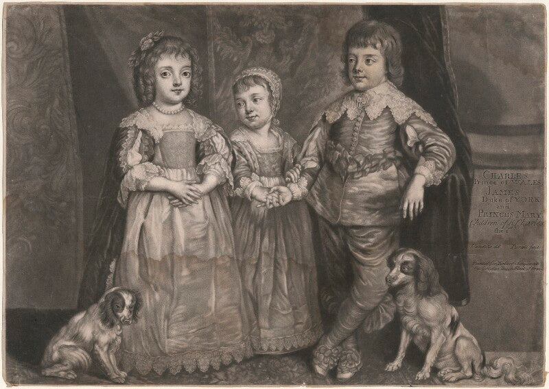 Three eldest children of charles i npg d9088
